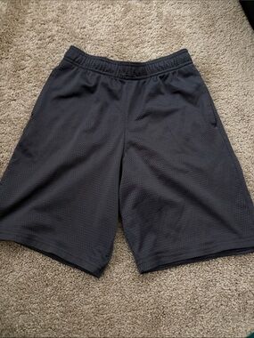 Champion Boys (12-14)  Athletic Mesh Shorts - Black